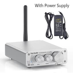 Fosi Audio BT10A Mini Bluetooth Amplifier 2 Channel Amp for Home Speakers Treble & Bass HiFi Stereo Sound Amplifier 50W*2