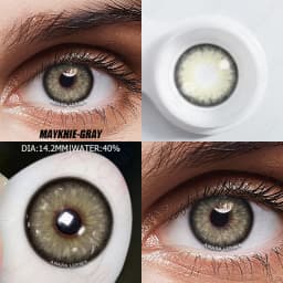 AMARA 1 Pair Colored Contact Lenses for eyes/men Natural Look Fast Delivery BLUE Eye Lenses Gray Contact Green Eye Lenses