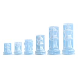 Resin Chess Pieces Mold Set Silicone Chess Molds Set Epoxy Resin Casting Mould Board Games Moulds for Home Decorations