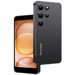 Blackview WAVE 2C Mini Palm Smartphone, 12GB Expand RAM(3GB Physical+9GB Virtual RAM) 32GB ROM, 5 Inch Small Screen, 1080P Video Recording, Android 16, Face Unlock, 3000mAh Battery, Google Lens, Free Soft TPU Protective Case
