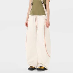 New Spring Autumn Windproof Water-Repellent Wide-Leg Slim Scimitar Pants For Men Women Quick-Drying Workwear Hiking Pants