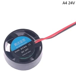 1Pcs DC 5V/ 9V 12V 24V Round Mini Fan For Led Lamps Computer Radiator 25.5x10mm Notebook Micro Cooling Fan