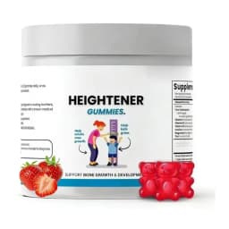 Heightener Calcium D Gummies Boost Bone Growth Reinforce Bone Strength Magnesium Zinc Growth Formula for Kids & Adults, 60 Count