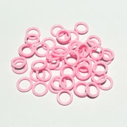 100pcs Pigeon Foot Rubber Ring Colorful Elastic Identification Rings For Carrier Pigeon Racing Pigeons Bird Appliances 8mm