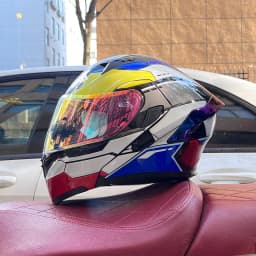 Modular Filp up Motorcycle Helmet Full Face Racing Helmet Dual Visors DOT Approved motosiklet kaskı