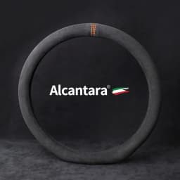 38cm Alcantara for Cadillac XTS CT6 XT5 ATS CTS SRX SLS Steering Wheel Cover Auto Parts Car accessories