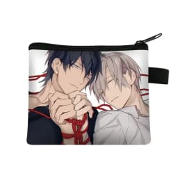 Japanese Anime Yaoi Bl Given Yaoi Given Manga Pattern Coin Purse Women Fashion Mini Handbags Casual Beauty Lipstick Bag Gift