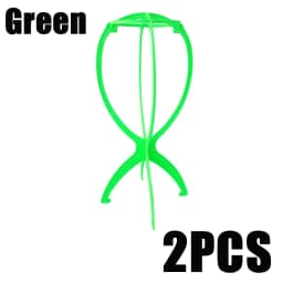 1/2/3pcs Folding Wig Stand Plastic Portable Hat Display Stand Adjustable Durable Barbershop Fashion Model Holder Home Salon Use