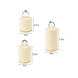 Cylindrical Jewelry Display Props Necklace Pendant Display Stand Rings Earring Storage Rack Store Counter Jewelry Organizer