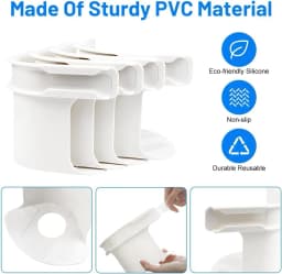 Bedsheet Holder Straps 4 Pack Fitted Sheet Clips Secure Non Slip Mattress Corner Straps Elasticated Heavy Duty Universal Fit