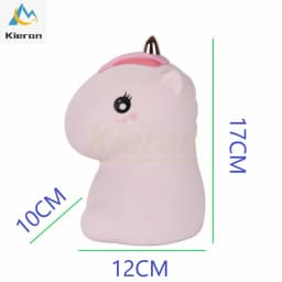 Touch Sensor Unicorn LED Night Lights USB Rechargeable Cartoon Night Lamp Silicone Children Kids Baby Gift Bedroom Bedside Lamp