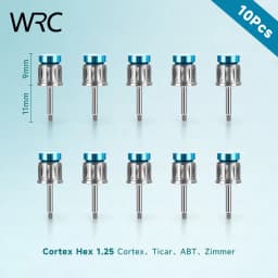 10Pcs Dental Implant Screw Driver Hex 1.20 1.25 1.27 1.40 NOB ITI 20mm 25mm Drivers For Clinic Dentistry Lab Restoration Tool