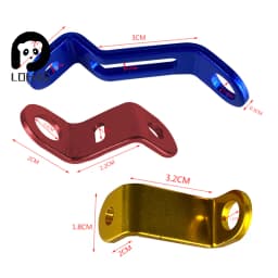 Modifying Motorcycle Accessories Brake Pump Transparent Oil Pot Bracket Aluminum Alloy Oil Cup Bracket