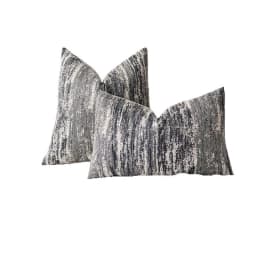 Jacquard Cushion Covers Chenille Striped Pillow Case Couch Home Textured Bed Pillowcases Accent Pillows Couch Home Decorative