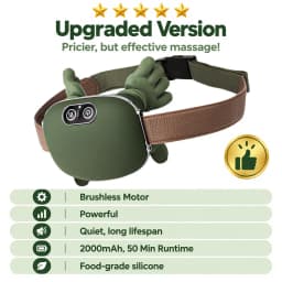 Bionic Finger Neck Shoulder Massager Wireless Trapezius Neck Cervical Kneading Massage Shawl Brushless Motor Neck Masajeador