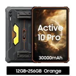 Blackview Active 10 Pro Rugged Tablets 11" FHD+ Display MTK 7300 30000mAh Battery 108MP Camera, 12GB 512GB, 5G Tablet Android 14