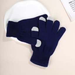 Winter Gloves New Men Women Touch Screen Texting Cap Active Smart Phone Knit Glove Solid Color Outwear Warm Wrist Gloves