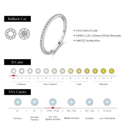 MODIAN D Color Moissanite 925 Sterling Silver Classic Simple Round Hoop Earrings Ring For Women Daily Fine Jewelry Set