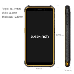 Ulefone Armor X12,Android 13,Up to 6ГБ(3ГБ+3ГБ)RAM,32ГБ ROM,4860mAh,13MP , 5.45", 4G NFC,Global Version