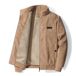 Men 2026 Winter Brand Thick Warm Fleece Jacket Men Fashion Windproof Outdoor Coat Men Autumn Outwear Classic Casual Jacket Men