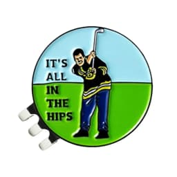 Dark Humor Hint Style Golf Caps Decor Clamp, Meme "ThAT'S WHAT SHE SAID" Funny Golf Marker, Magnetic Golf Hat Clip For Ball Mark