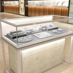 White PU Leather Bust Jewelry Display Stand Holder Bracelet Earring Necklace Ring Jade Counter Pendant Neck Model Organizer Rack