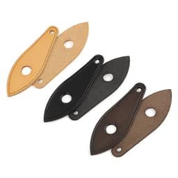 2Pcs DIY Genuine Leather Zip Puller Replacement Zipper Heads for Nano Speedy Luggage Backpack Jacket Suitcase Bag Accessories