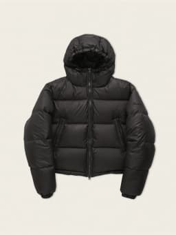 Fashionable Short Duck down Jacket Coat Warm Winter Outerwear Hooded Smooth 90% down Women's Commute Style Zipper Closure