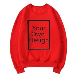 2026 Custom Sweatshirt Text Hoodies Student Casual Custom Printed Text DIY Hooded Custom Personalized Hoodie Men Clothing