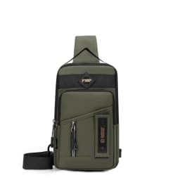 Multi-Functional Outdoor Chest Bag for Man Sports Multiple Compartments Crossbody Sling Bags Running Hiking Men's Shoulder Bag