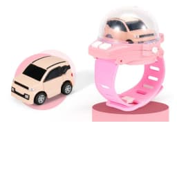 2.4G Children's Watch Remote Control Car Toy Novelty RC Car Toy Cartoon Portable USB Charging Watch Car Kid Birthday Gift