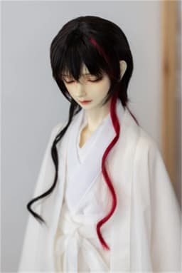 In Stock BJD/SD Wig 1/3 1/4 Milk Silk Short Hair Long Curly Elegant Girls Brown Green Doll Accessories(No Doll)