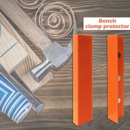 2pcs 4/6 Inch Bench Vice Jaw Pads Magnetic Vise Protection Strip For Holding Wood Metal Mill Clamp Drill Press Accessories