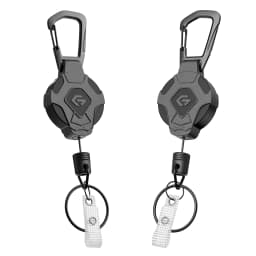 GITFOS Retractable Keychain with Phone Clip and Retractable Rope Key Ring