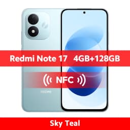 Global Version Xiaomi Redmi Note 17 4G Smartphone 6.99" FHD+ AMOLED Display Snapdragon® 6s 4G Gen 2 CPU 7700mAh 45W 50MP Camera