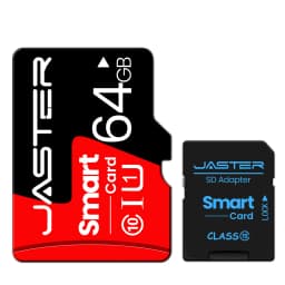 JASTER Mini SD Card 4GB 8GB 16GB Class 6 Real Capacity 32GB Memory SD Card High Speed Smart SD Card TF Red Suitable for Camera