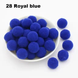 30-300Pcs Pom Poms Fluffy Soft Pompom Ball 8/10/15/20/25/30mm Handmade Sewing Craft DIY Kids Toy Christmas Weddinrg Decoration