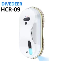 DIVEDEER HCR-09 Automatic Spray Home Ultra-thin Remote Control Window Cleaning Robot Low Noise Window Cleaning Machine