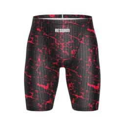 Summer Men's Pro Swim Jammer Athletic Practice Knee-Length Swimsuit Short New Swimming Trunks Beach Tights Shorts Surf Pants