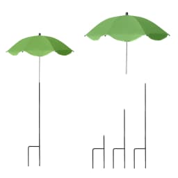 Plant Umbrella Height Adjustable With Stake Garden Shade Protect Plants From Sun For Potted Plants Flower Beds For Outdoor Plant