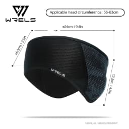 WRELS Outdoor Running Windproof Elastic Ear Muffs Headwear Lightweight Ear Protection Winter Autumn Sport Ear Warmer Headbands