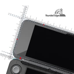 2PCS/Set Tempered Glass for Nintendo New 2DS XL/LL Screen Protector Protective Filter for 2DS XL XL LL (New Version) Accessories