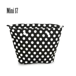 TANQU New Colorful Waterproof Inner Lining Insert Zipper Pocket for Classic Mini Obag Canvas  Inner Pocket for O Bag