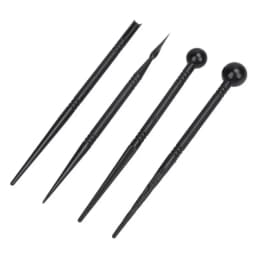 Pottery Dots Sculpture Tool Stainless Steel Polymer Clay Shape Pen Metal Ball Clay Carving DIY Ceramics Decorating Tools