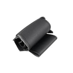 Braids on Car Steering Wheel For Kia Rio 2017 2018 2019 Rio5 2019 K2 2016 Picanto Morning 2017 Perforated Leather Cover Trim