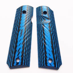 1 Pair G10 Material CNC Tactics 1911 Grips Handle Patch DIY Making Radial Texture Decor Slabs Scales Custom Repair Accessories