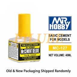 MR.HOBBY MC127 MC129 MC131 MC132 Liquid Plastic Cement Fast Dry Low Viscosity for Model Kit Assembly 40ML Precision Part Bonding