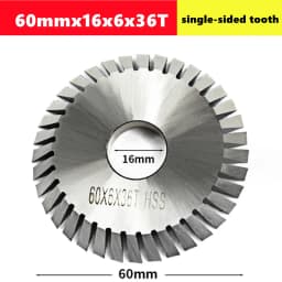1pcs Key Machine Saw Blade 60/70mm 60/80/100T Double-Sided HSS Key Milling Cutter Multi-Function Key Copying Machine Cutter