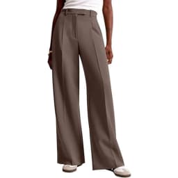 Aoaiiys Solid Suit Pants Women Simple Classic Straight Wide Leg Pants Office Lady High Waisted Trousers Spring Summer 2026 New
