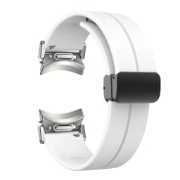 Quick Fit Magnetic Silicone Strap For Samsung Galaxy Watch 6 5 4 40mm 44mm 6 Classic 47 43mm 42 46mm 5Pro 45mm 20mm Sports Band